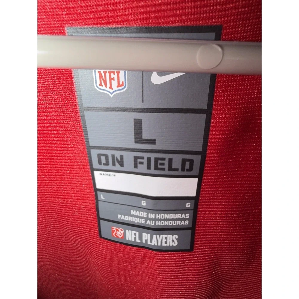 Nike On-Field San Francisco 49ers Zettel #92 NFL Football Jersey size Large - Picture 4 of 4